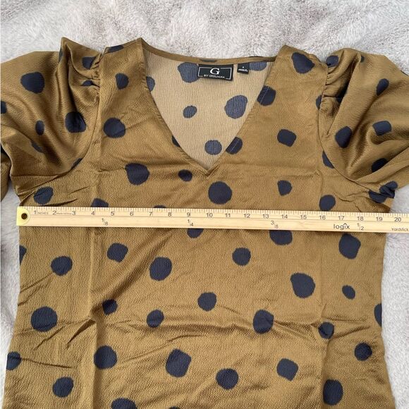 NWT G by Giuliana olive long sleeve shirt size S - Picture 9 of 13